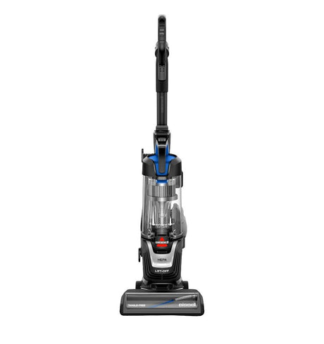 Bissell CLEANVIEW 3832 Upright Vacuum Cleaner, Washable Filter, 25 ft L Cord, Black with Cobalt Blue