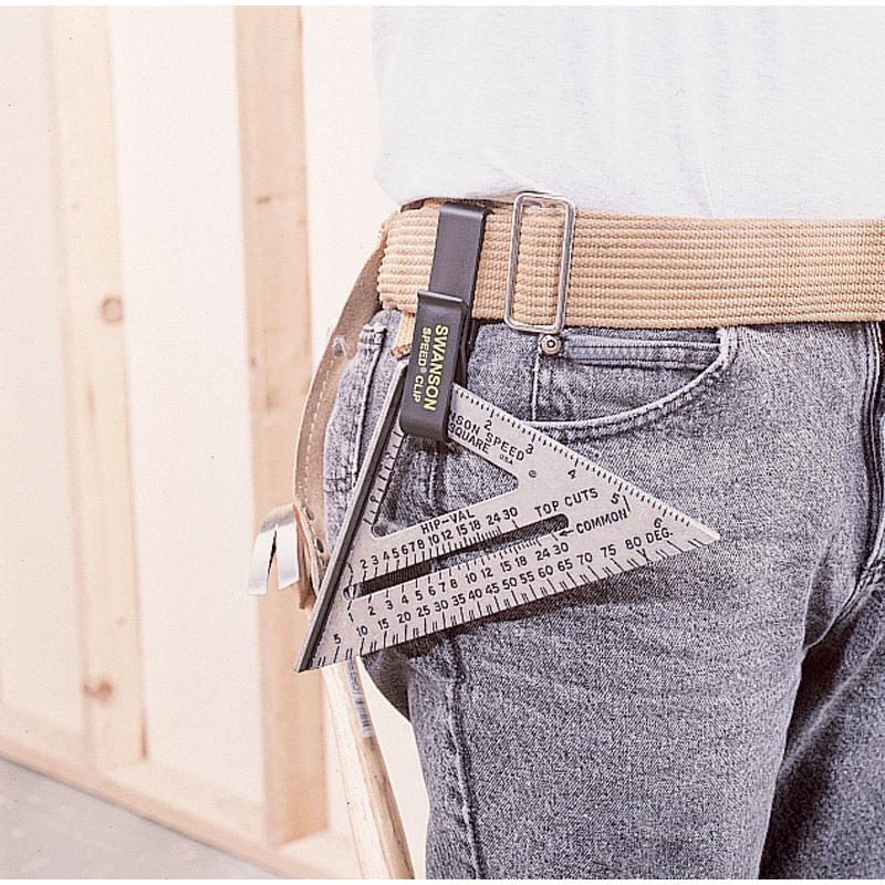 Swanson Original 7.25 in. L X .875 in. H Aluminum Speed Square