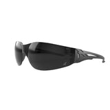 Edge Eyewear Anti-Fog Viso Safety Glasses Smoke Lens Black Frame