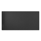 Knape & Vogt HEAVYWEIGHT 16 in. W X 32 in. H X 0.65 in. D Pegboard Steel Black, Pack of 5