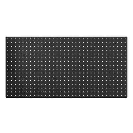 Knape & Vogt HEAVYWEIGHT 16 in. W X 32 in. H X 0.65 in. D Pegboard Steel Black, Pack of 5