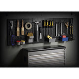 Knape & Vogt HEAVYWEIGHT 16 in. W X 32 in. H X 0.65 in. D Pegboard Steel Black, Pack of 5
