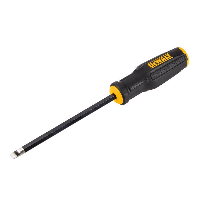 DeWalt Toughseries 5/16 slot X 6 in. L Screwdriver 1 pk