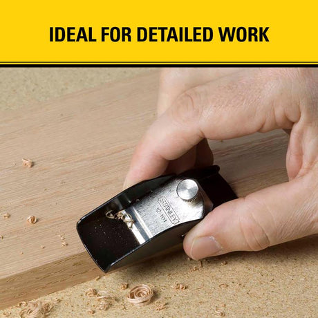 Stanley 3.5 in. L X 1 in. W Trimming Plane Cast Iron Black