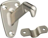 National Hardware N830-117 Handrail Bracket, 250 lb, Zinc, Satin Nickel