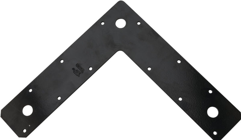 National Hardware 1177BC Series N266-474 Corner Brace, 9 in L, 2 in W, 9 in H, Steel, 1/8 Thick Material