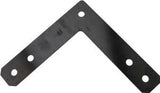 National Hardware 1177BC Series N266-475 Corner Brace, 12 in L, 2-1/2 in W, 12 in H, Steel, 3/16 in Thick Material