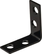 National Hardware 115BC Series N266-480 Corner Brace, 1-1/2 in L, 5/8 in W, 1-1/2 in H, Steel, 0.08 in Thick Material