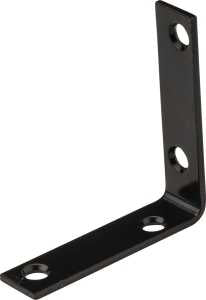 National Hardware 115BC Series N266-484 Corner Brace, 3-5/8 in L, 3/4 in W, 3-5/8 in H, Steel, 1/8 in Thick Material, Pack of 10