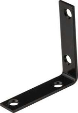 National Hardware 115BC Series N266-484 Corner Brace, 3-5/8 in L, 3/4 in W, 3-5/8 in H, Steel, 1/8 in Thick Material, Pack of 10