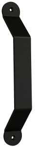 National Hardware N700-108 Charleston Pull, 10 in H, Steel, Matte Black