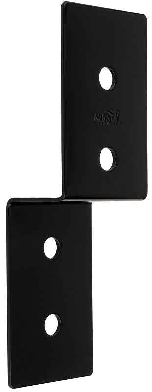 National Hardware Indio Series N800-206 Joist Tie, 9-1/2 in L, 3 in W, Steel, Storm Shine Powder-Coated