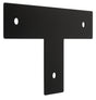 National Hardware Indio Series N800-212 T-Strap, 13-1/2 in L, 8-1/4 in W, Steel, Storm Shine Powder-Coated