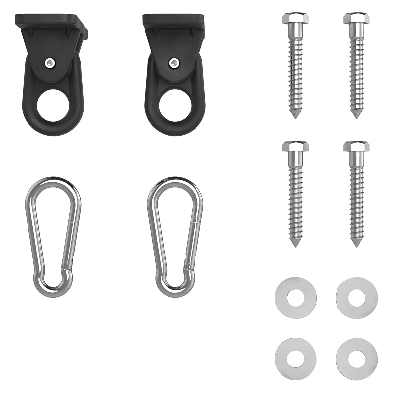 National Hardware N900-010 Porch Swing Hardware Kit, Plastic/Steel, Multi-Color