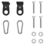 National Hardware N900-010 Porch Swing Hardware Kit, Plastic/Steel, Multi-Color
