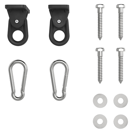 National Hardware N900-010 Porch Swing Hardware Kit, Plastic/Steel, Multi-Color