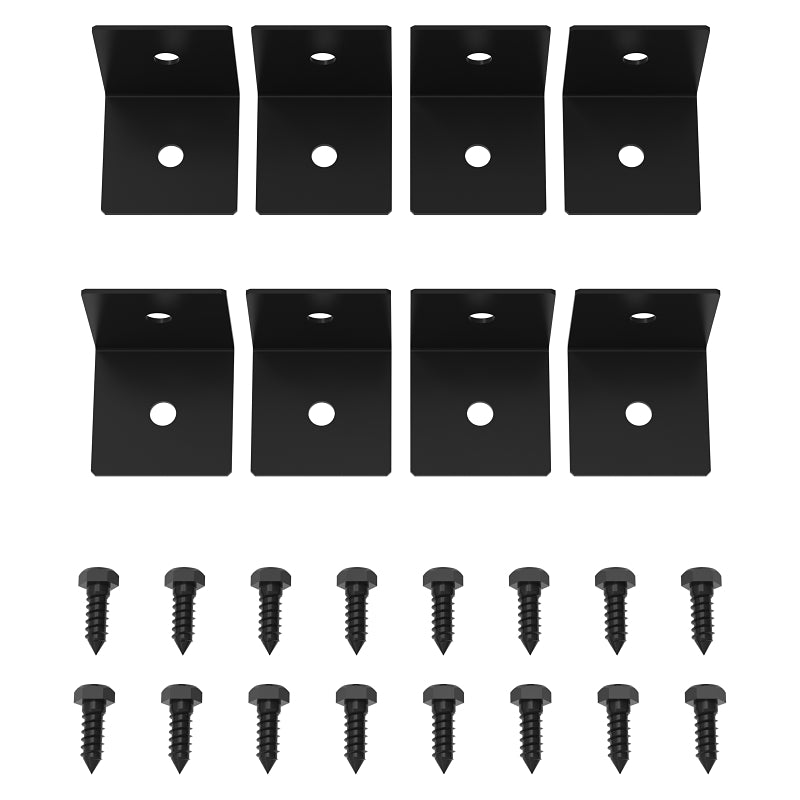 National Hardware N900-011 Garden Bed Hardware Kit, Steel, Black Storm Shine