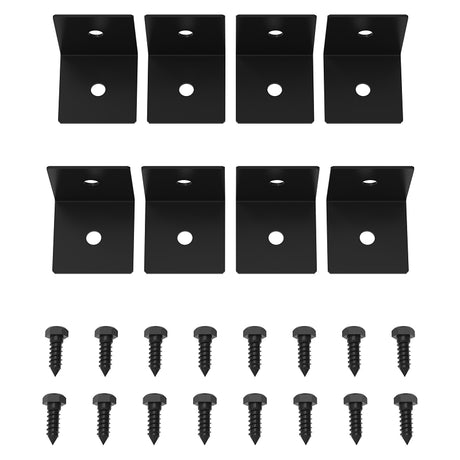 National Hardware N900-011 Garden Bed Hardware Kit, Steel, Black Storm Shine