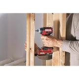 SKIL 20V PWRCORE 20 1/4 in. Cordless Brushless 3-Speed Impact Driver Tool Only