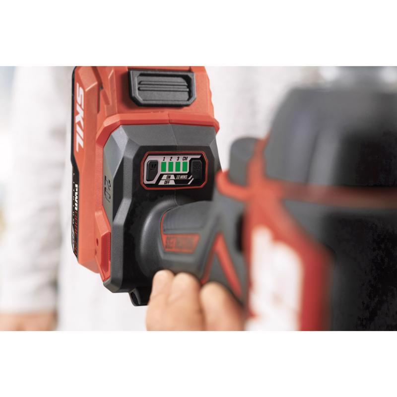 SKIL 20V PWRCORE 20 1/4 in. Cordless Brushless 3-Speed Impact Driver Tool Only