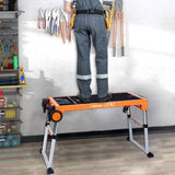 Omnitable 42.25 in. L X 17.5 in. W X 30 in. H Work Table 440 lb. cap.
