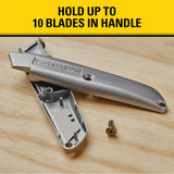 Stanley Classic 99 6 in. Retractable Utility Knife Gray 1 pk, Pack of 6
