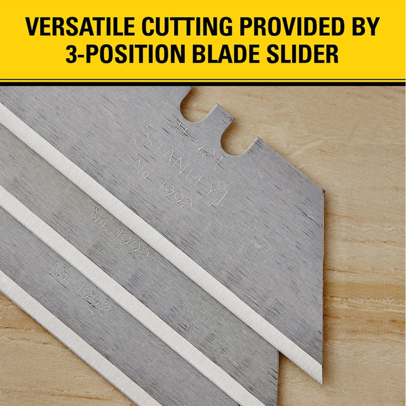 Stanley Classic 99 6 in. Retractable Utility Knife Gray 1 pk, Pack of 6
