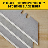 Stanley Classic 99 6 in. Retractable Utility Knife Gray 1 pk, Pack of 6