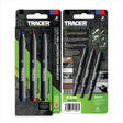 TRACER 6 in. L Marker Kit Assorted 3 pc
