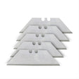 Stanley Steel Heavy Duty Replacement Blade 2-7/16 in. L 5 pc, Pack of 10