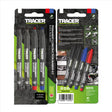 Tracer 6 in. L Permanent Marker Assorted 4 pc