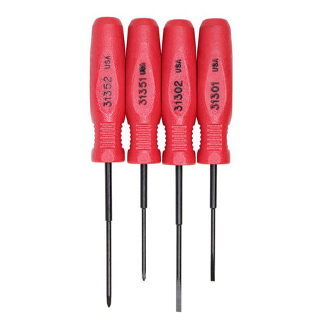 Mayhew Phillips/Slotted Screwdriver Set 4 Tool