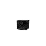 Organize-it Black Miniature Storage Bin 5.5 in. H X 6.5 in. W X 6.5 in. D Stackable, Pack of 8