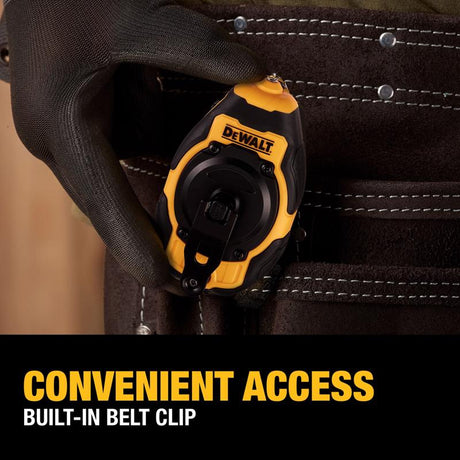 DeWalt Blue Compact Chalk Line Reel Kit 50 ft. Braided