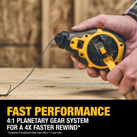 DeWalt Blue Bi-Material Chalk Line Reel Kit
