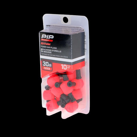 EZ-Twist Disposable Ear Plugs Red 10 pc