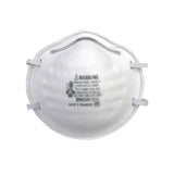3M N95 Disposable Particulate Respirator White 40 pk