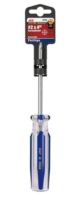 Ace No. 2 X 4 in. L Phillips Screwdriver 1 pc, Pack of 3