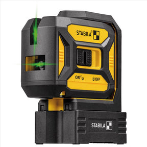 STABILA 4 beam Self Leveling Crossline & Plumb Dot Cross-Line Laser Kit 30 ft. 1 pc
