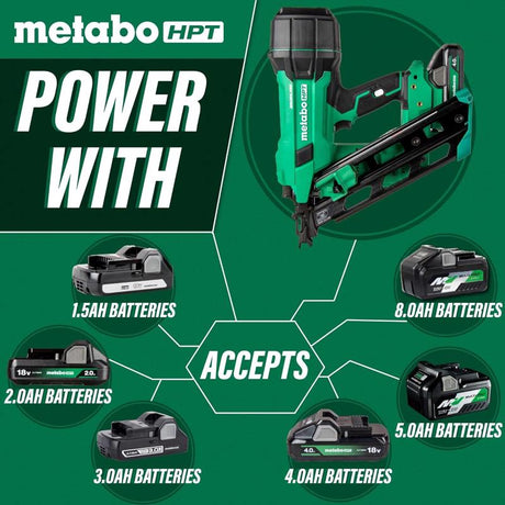 Metabo HPT Cordless 30 deg Framing Nailer Kit (Battery & Charger) 18 V