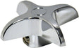 Danco 80025 Cross Arm Vise Grip Diverter Handle, Zinc, Chrome-Plated
