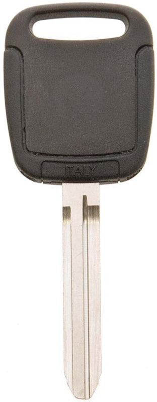 Hy-Ko 18TOY100 Chip Key Blank, Brass, Nickel, For: Toyota Vehicle Locks