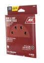 Ace 5 in. Aluminum Oxide Hook and Loop Sanding Disc 220 Grit Very Fine 15 pk