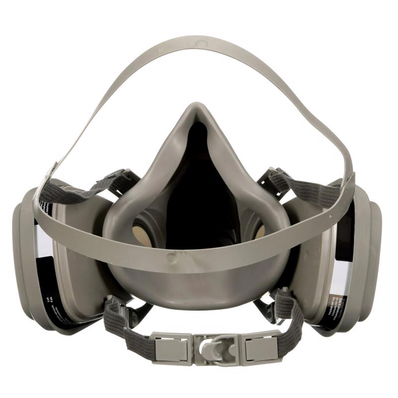 3M P95 Paint Project Half Face Respirator Valved Gray M 1 pc