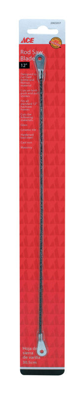 Ace 12 in. Steel Rod Saw Blade 1 pk