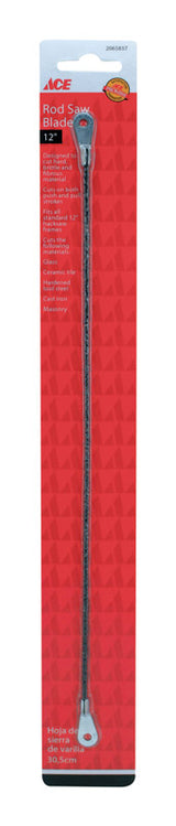 Ace 12 in. Steel Rod Saw Blade 1 pk