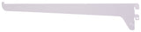 ProSource 25228PHL-PS Single and Utility Shelf Bracket, 90 lb/Pair, 12 in L, 2-1/2 in H, Steel, White, Pack of 30