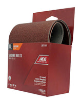 Ace 36 in. L X 4 in. W Aluminum Oxide Sanding Belt 80 Grit Medium 2 pc