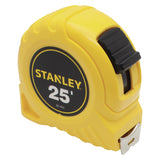 STANLEY 25 ft. L X 1 in. W Compact Tape Measure 1 pk
