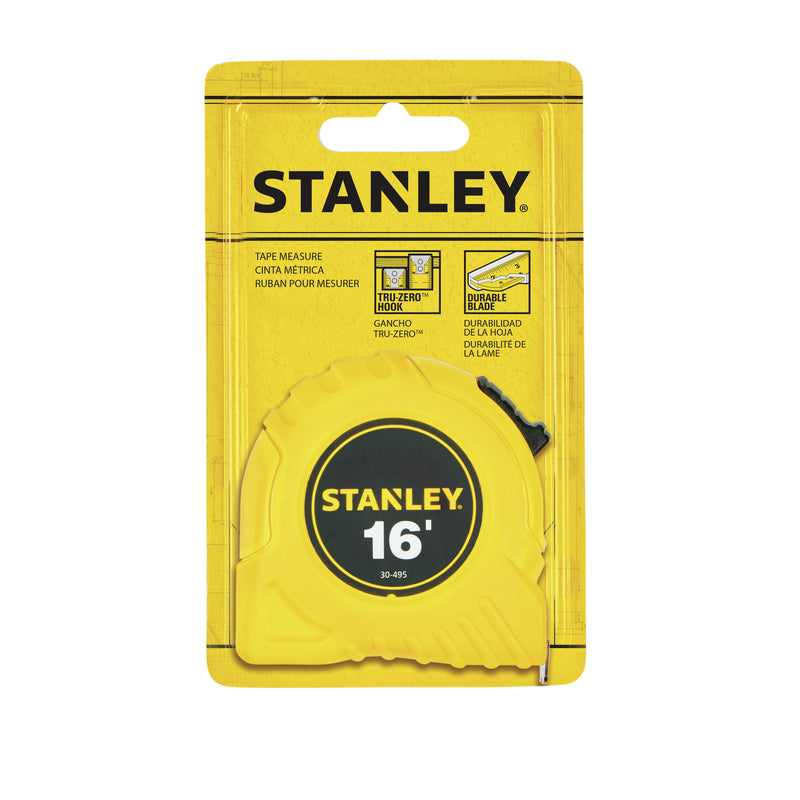 Stanley 16 ft. L X 0.75 in. W Compact Tape Measure 1 pk